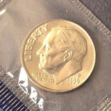 Moeda Roosevelt Dime 1996