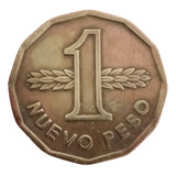Moeda Uruguai 1 Peso