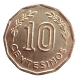 Moeda Uruguai 10 Centavos 1976 mbc Perfeita Linda 28 247