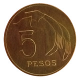 Moeda Uruguai 5 Pesos