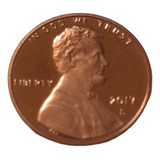 Moeda Usa Americana One Cent Dólar Linconl 2017s Original