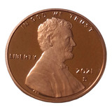 Moeda Usa Americana One Cent Dólar Linconl 2021s Original