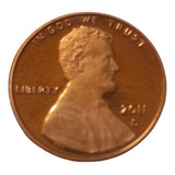 Moeda Usa Americana One Cent Linconl 2011s Original