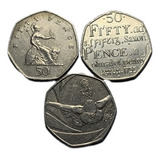 Moedas Inglaterra 50