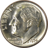 Moedas Roosevelt Dime 1974