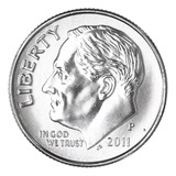 Moedas Roosevelt Dime 2011