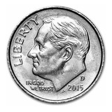Moedas Roosevelt Dime 2015