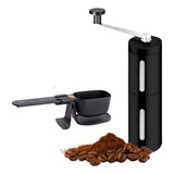 Moedor Café Grão Manual Manivela Dosador Balança Medidor