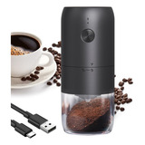 Moedor Café Grãos Eletrico Automatico Recarregável Portatil