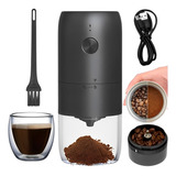 Moedor De Café Grãos Elétrico Portátil Recarregavel Usb