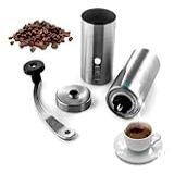 Moedor De Café Grãos Manual Inox Portátil Cerâmica