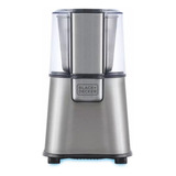 Moedor De Café Grãos Portátil Elétrico Inox Black E Decker