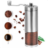Moedor De Café Manual Compacto Inox Moagem Ajustavel