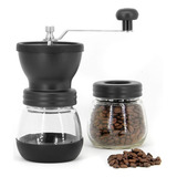 Moedor De Café Manual Triturador De Grãos E Temperos Inox