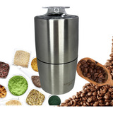 Moedor De Café Triturador Elétrico Aço Inox Portátil 200w