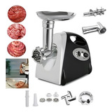 Moedor De Carne Elétrico Máquina Com Funil De Fazer Linguiça