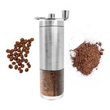 Moedor De Grãos P Café Manual Inox C Ajuste De Moagem