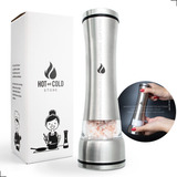 Moedor De Sal E Pimenta Gourmet Em Aço Inox E Cerâmica