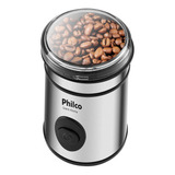 Moedor Elétrico De Café Philco Grano Aroma Em Inox 200w