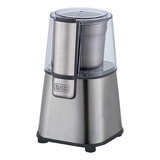 Moedor Eletrico De Café Pimenta Grãos Sal Inox Black Decker
