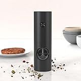 Moedor Elétrico De Sal E Pimenta Premium Em Aço Inoxidável Design Sofisticado E Fácil De Usar