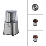 Moedor Elétrico Mg200 Café E Graos Black Decker Inox 220v