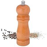 Moedor Manual De Sal Pimenta Em Bambu 15cm