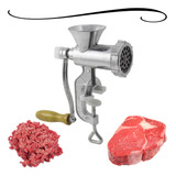 Moedor Manual Máquina De Moer Carne Moída Funil Linguiça