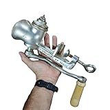 Moedor Manual Mimoso N-2- Alfredo Villanova- Antigo- 28 X 27 X 10 Cm- 2-1 Kg- Com 2 Discos Extras