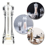 Moedor Mimo Style Realce Sal Pimenta Acrílico E Aço Inox