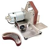 Moedor Multifuncional Moedor Multifuncional Mini Lixadeira De Correia Elétrica DIY Polimento Máquina De Polimento Cortador Afiador De Bordas