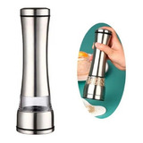 Moedor Temperos Cerâmica Aço Inox Luxo Sal Pimenta Grande