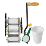 Moenda Engenhoca Garapeira Manual Caldo De Cana Inox Gs
