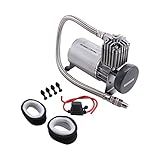 MOFANS Compressor De Ar Portátil De 150 PSI Adequado Para Compatível Com Caminhões Semi Pickup Veículos 12V Buzinas De Trem De Carro Para Kit De Bordo Mangueira De 6 35 Mm