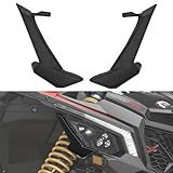 MoGerTor Acabamento De Capas De Farol Para Can Am X3 2017 2023 Moldura Frontal Esquerda E Direita Para Acessórios Can Am Maverick X3 XDS XRS Max Turbo R Substitui OEM 705010628 705010629 2 Peças