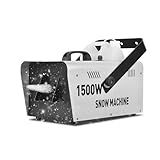 Moka SFX Máquina De Neve 1500 W Para Fazer Neve Com Controle Remoto Para Natal Casamento Festa Infantil Efeito De Palco