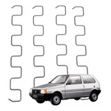 Mola Aço Assento Banco Dianteiro Fiat Uno 4pç