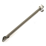 Mola Articulada Aço Inox Para Tampas 21cm Barco Lancha Geral