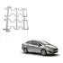 Mola Assento Banco Dianteiro Ford New Fiesta Sedan 2010/2019