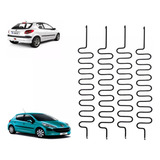 Mola Assento Banco Dianteiro Peugeot 206 207 Kit 4 Peças