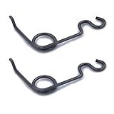 Mola De Clipe De Tampa De Porta De Combustível Compatível Com Mola De Tampa De Porta De Tampa De Gás F150 2009 2014 Substituição De Reparo De Mola De Tampa De Portas De Tanque De Gás 2 Peças