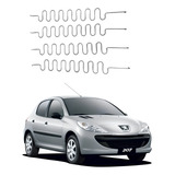 Molas Do Assento Banco Dianteiro Peugeot 207 Todos 4 Pçs