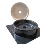 Molde 3d Cuba Sobrepor Cimenticio Redonda Abs 2 Mm