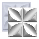Molde 3d Para Gesso Modelo Pétala 29 5 X 29 5cm Abs