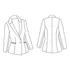 Molde Blazer Alfaiataria C forro Tm 38 44 By Marlene Mukai