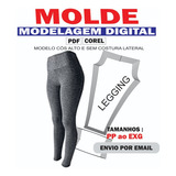 Molde Calca Legging Cos