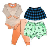 Molde Calça Mijao Body Saia Short Bebê
