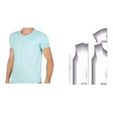 Molde Camiseta Masculina Slim Gola V Pp Ao Eg Em Pdf