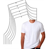 Molde Camiseta Slim Masculina pp Ao G5
