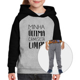 Molde Conjunto Agasalho Moletom Raglan Infantil Com Touca